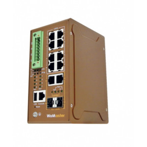 WoMaster DS310 Industrial 8+2G L2 Managed Ethernet Switch